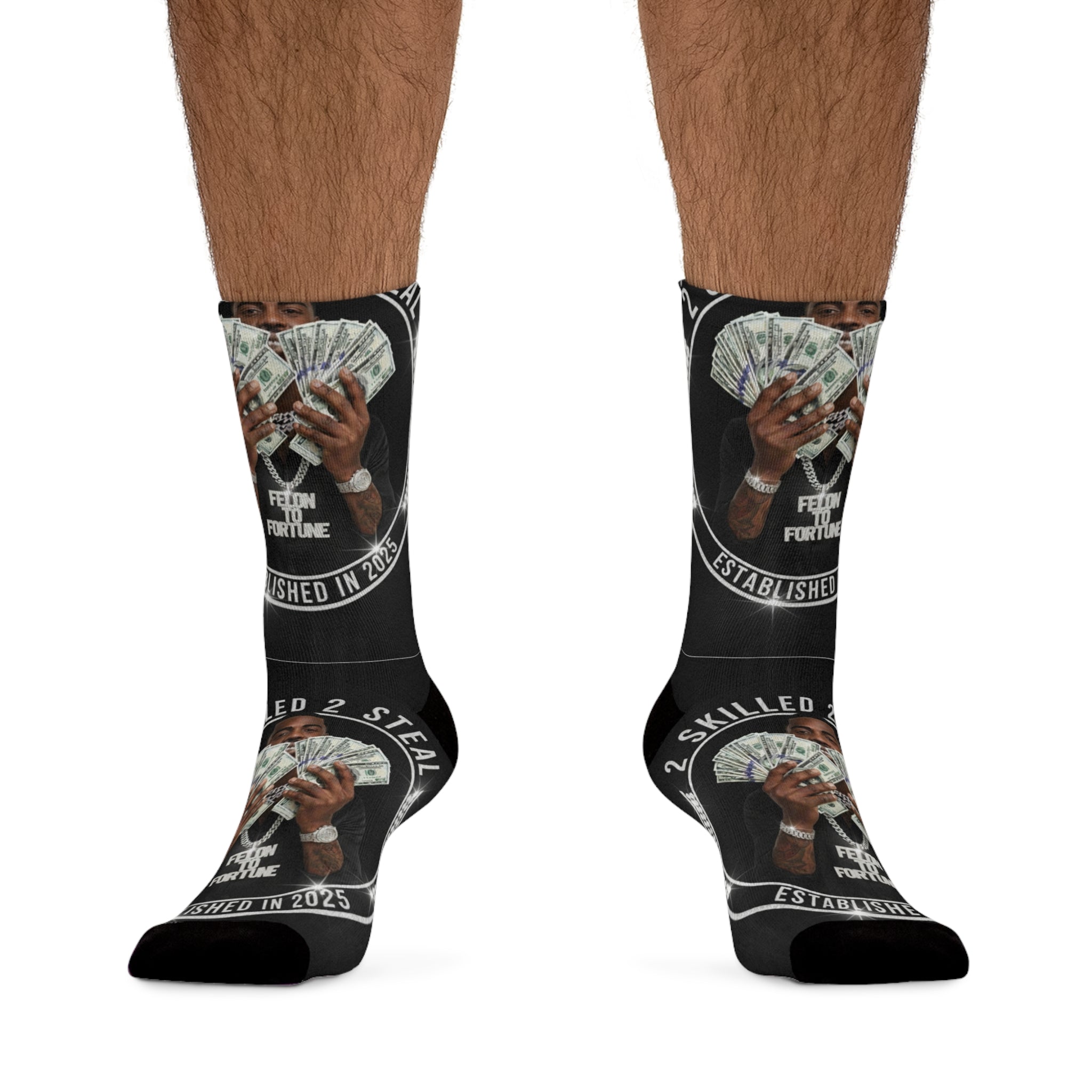 2 Skilled 2 Steal Eco Performance Socks