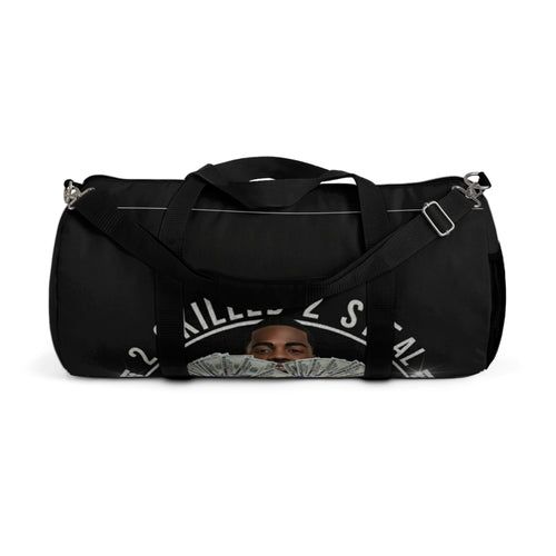 2 Skilled 2 Steal Duffel Bag — Black Travel Gym Bag