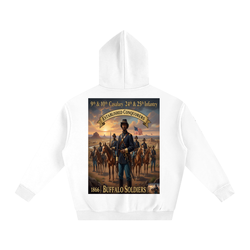 1866 Buffalo Soldier Oversize Fleeced Hoodie